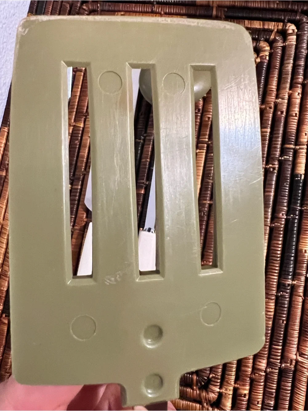 Ekco Nylon Plastic Olive Green Kitchen Utensils